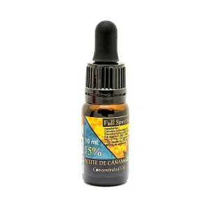 Aceite cañamo 10 ml CBD 15 % Full Spectrum