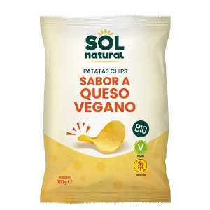 Sol patatas fritas sabor queso vegano 100gr.