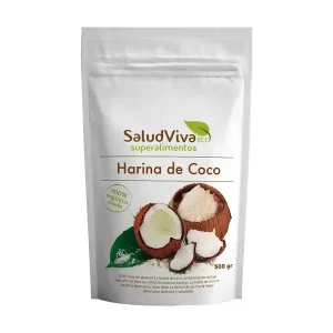 Harina de coco 500 gr Saludviva