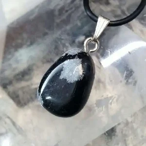 Colgante rodado obsidiana nevada prominer
