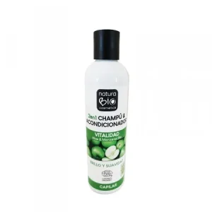 Naturbio champu acondicionador 2 en 1 aloe-m. 250m