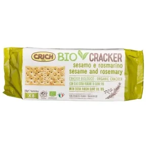 CRICH BIOCRACKERS SESAMO-ROMERO 250GR. (8)
