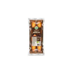 Biocop magdalenas bañadas en chocolate negro 180 g