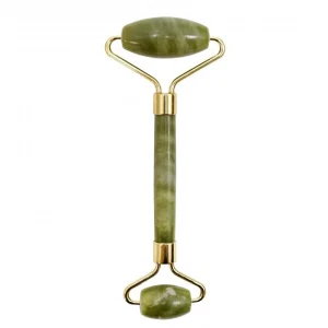 Masajeador facial rodillo – Jade Verde