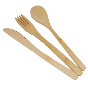 Cubiertos de Bambú (3 piezas)
