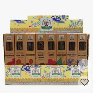 Selección de 8 paquetes de inciensos ecológicos