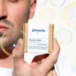 Champú Sólido con extracto de Aloe Vera, Aceite de Argán y Lavanda