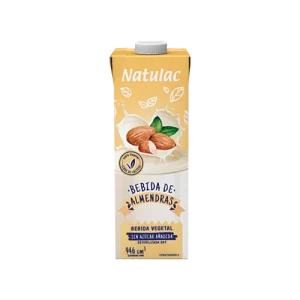 Bebida de Almendra Natulac tetra brick 946ml