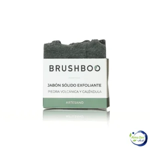 Jabón sólido exfoliante de Piedra Volcánica y Caléndula