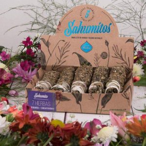 Sahumitos caja x5 surtido 7 Hierbas – Sagrada Madre